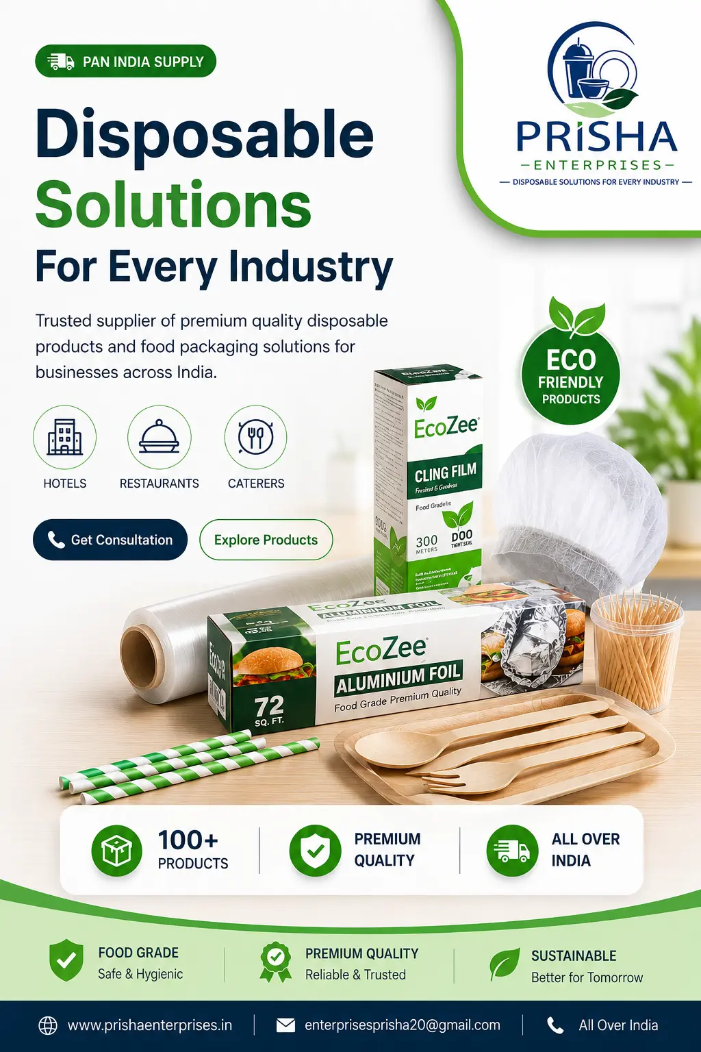 disposable product supply
