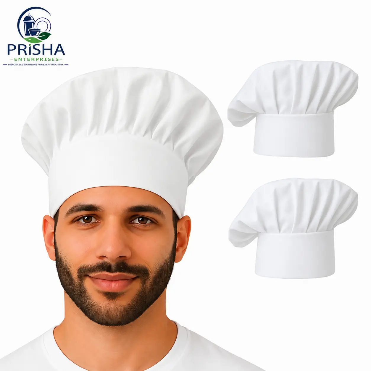 Best White Chef cap images
